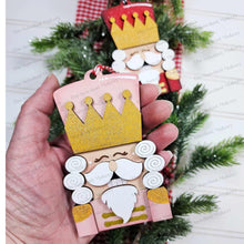Load image into Gallery viewer, Pop-Out Bundle Nutcracker Christmas Ornament SVG File | Laser Cut File | Pop-Out Christmas Ornament SVG | Nutcracker Laser Svg