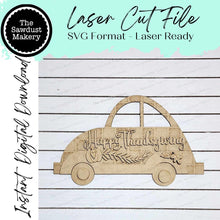 Load image into Gallery viewer, Add-on for Interchangeable Car Svg | Interchangeable Car SVG | Thanksgiving Interchangeable car | Happy Thanksgiving Interchangeable SVG