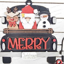 Load image into Gallery viewer, Holiday Truck Ornament Bundle SVG File | Laser Cut File | Christmas Ornament Kit | Ornament SVG | Christmas SVG | Christmas Truck Ornament
