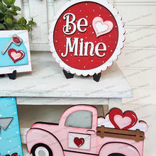 Load image into Gallery viewer, Be Mine Valentine Decor Set SVG File | Laser Cut File | Glowforge | Valentine SVG File | Love | Tiered Tray Decor svg
