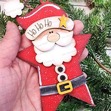 Load image into Gallery viewer, Pop-out Bundle Santa Christmas Ornament SVG File | Laser Cut File | Pop-Out Christmas Ornament SVG | Santa Claus Laser Svg