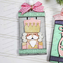 Load image into Gallery viewer, Nutcracker Pallet Christmas Ornament Bundle Laser Cut SVG File | Christmas Ornament SVG | Ornament Bundle SVG | Nutcracker Ornament