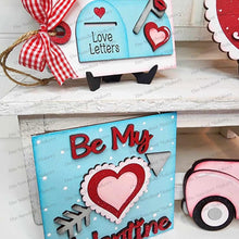 Load image into Gallery viewer, Be Mine Valentine Decor Set SVG File | Laser Cut File | Glowforge | Valentine SVG File | Love | Tiered Tray Decor svg