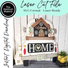 Load image into Gallery viewer, Add-on for Interchangeable Farmhouse Truck SVG | 12" and 24" Truck SVG | Welcome Home Truck Sign Insert | Farmhouse Interchangeable SVG