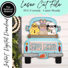 Load image into Gallery viewer, Add-on for Interchangeable Farmhouse Truck SVG | 12" and 24" Truck SVG | Easter Pals Truck | Happy Easter | Easter Interchangeable SVG