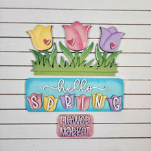 Load image into Gallery viewer, Add-on for Interchangeable Farmhouse Truck SVG | 12" and 24" Truck SVG | Hello Spring Tulip Truck | Spring Truck Interchangeable SVG