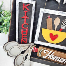 Load image into Gallery viewer, Primitive Kitchen Tiered Tray Decor Set SVG File | Laser Cut File | Home SVG | Primitive Laser File | Farmhouse SVG | Kitchen svg