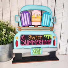 Load image into Gallery viewer, Add-on for Interchangeable Farmhouse Truck SVG | 12" and 24" Truck SVG | Sweet Summertime Truck | Summer | Popsicle Truck Interchangeable