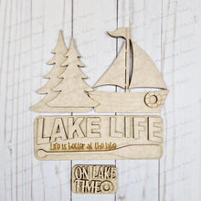 Load image into Gallery viewer, Add-on for Interchangeable Farmhouse Truck SVG | 12" and 24" Truck SVG | Lake Life Truck Insert | Summer Lake Truck