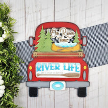 Load image into Gallery viewer, Add-on for Interchangeable Farmhouse Truck SVG | 12" and 24" Truck SVG | River Life Truck Insert | Summer River Truck