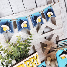 Load image into Gallery viewer, Firefly Summer Decor Tiered Tray set SVG File | Laser Cut File | Glowforge | Firefly svg | Summer svg | Mason Jar SVG | Summer Shelf Sitters