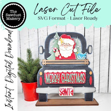Load image into Gallery viewer, Add-on for Interchangeable Farmhouse Truck SVG | 12" and 24" Truck SVG | Santa Merry Christmas Truck | Santa Truck Interchangeable SVG