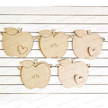 Load image into Gallery viewer, Apple Banner SVG File | Laser Cut File | Glowforge | Apple Cider| Fall Apples | Apple svg | Fall Apple SVG