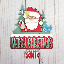 Load image into Gallery viewer, Add-on for Interchangeable Farmhouse Truck SVG | 12" and 24" Truck SVG | Santa Merry Christmas Truck | Santa Truck Interchangeable SVG