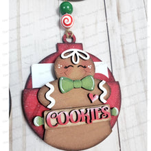 Load image into Gallery viewer, Round Christmas Ornament Gift Card Holder Laser Cut SVG File | Christmas Ornaments | Laser SVG File | Gift Card Holder SVG | Ornament Gift