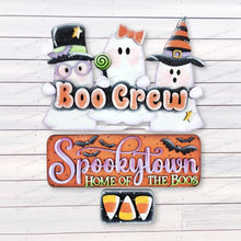 Load image into Gallery viewer, Add-on for Interchangeable Farmhouse Truck SVG | 12" and 24" Truck SVG | Spookytown Boo Crew Truck | Halloween | Truck Interchangeable SVG