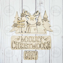 Load image into Gallery viewer, Add-on for Interchangeable Farmhouse Truck SVG | 12" and 24" Truck SVG | Moose ChristmasTruck Insert | Summer River Truck