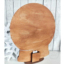 Load image into Gallery viewer, Snowman Snow Globe Light up Shelf Sitter Standing Sign File SVG | Christmas Laser Cut File | Winter Mantle decor | Snowman Svg | Winter svg