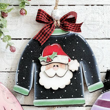 Load image into Gallery viewer, Christmas Sweaters Pop-Out Christmas Ornament SVG File | Laser Cut File | Christmas Ornament SVG | DIY Ornament Bar svg