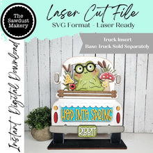 Load image into Gallery viewer, Add-on for Interchangeable Farmhouse Truck SVG | 12" and 24" Truck SVG | Frog Spring Truck | Spring Truck Interchangeable SVG