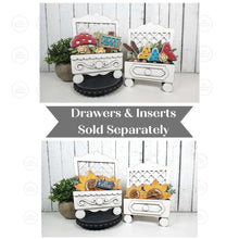 Load image into Gallery viewer, Home Sweet Home Cottage Drawer Insert SVG | Laser Cut File | Cottage Drawer Shelf Sitter | Seasonal Insert | Interchangeable Decor