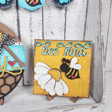 Load image into Gallery viewer, Honey Bee SVG File | Bee Mini Tray Decor Set SVG | Laser Cut File | Glowforge | Bee SVG File | Honey Bee| Daisy | Honey Bee