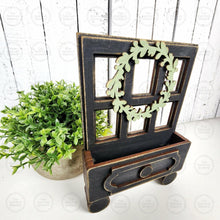 Load image into Gallery viewer, Cottage Cabinet Interchangeable Drawer SVG Bundle | Home Decor SVG | Laser Cut File | Interchangeable Shelf Sitter SVG