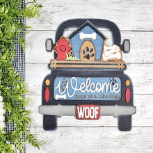 Load image into Gallery viewer, Add-on for Interchangeable Farmhouse Truck SVG | 12" and 24" Truck SVG | Welcome Dog Truck | Dog Truck Interchangeable SVG
