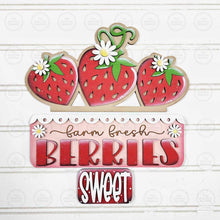 Load image into Gallery viewer, Add-on for Interchangeable Farmhouse Truck SVG | 12" and 24" Truck SVG | Fresh Berries Truck | Summer | Strawberry Truck Interchangeable SVG