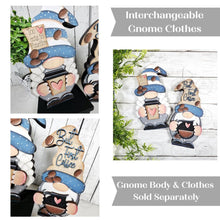 Load image into Gallery viewer, Add-on Interchangeable Gnome SVG File | Coffee Gnome Add - on | Laser Cut File | Coffee SVG File | SVG | Gnome | Gnome Shelf Sitter