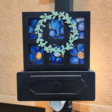 Load image into Gallery viewer, Cottage Cabinet Interchangeable Night Light Drawer SVG | Home Decor SVG | Laser Cut File | Interchangeable Drawer | Interchangeable Flex