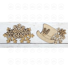 Load image into Gallery viewer, Boo Crew Drawer Insert SVG , Laser Cut File, Seasonal Decor Seasonal Insert, Interchangeable Decor (Digital Download)