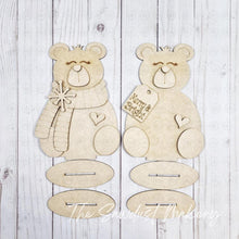 Load image into Gallery viewer, Polar Bear Shelf Sitter SVG | Laser Cut File, Christmas Decor (Digital Download)