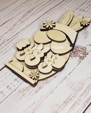 Load image into Gallery viewer, Easter Bunny Gnome SVG File | Lucky | Laser Cut File | Glowforge | Easter Bunny Gnome SVG File | SVG | Gnome | Gnome Shelf Sitter | Bunnies
