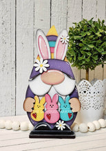 Load image into Gallery viewer, Easter Bunny Gnome SVG File | Lucky | Laser Cut File | Glowforge | Easter Bunny Gnome SVG File | SVG | Gnome | Gnome Shelf Sitter | Bunnies