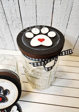 Load image into Gallery viewer, Dog Treat Bundle Candy Jar | Mason Jar Lid | Cookie Jar lid | Interchangeable Frame SVG File | Laser Cut File | Interchangeable Frame