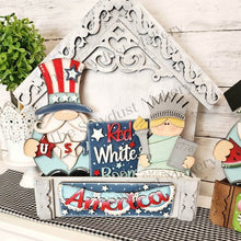 Load image into Gallery viewer, Interchangeable House Tray Stand SVG | Display Shelf SVG | Laser Cut File | Tiered Tray Holder SVG | Home Decor Mantle svg file