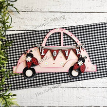 Load image into Gallery viewer, Add-on for Interchangeable Car Svg | Interchangeable Car SVG | Ladybug Interchangeable car | Daisies | Summer Ladybug Interchangeable SVG