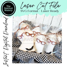 Load image into Gallery viewer, Ghost Shelf Sitter SVG File | Laser Cut File | Standing Ghost SVG File | Shelf Sitter | Halloween Boo SVG | Chunky Ghost