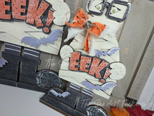 Load image into Gallery viewer, Marvin Mummy HalloweenSVG, Laser Cut File, Shelf Sitter (Digital Download)
