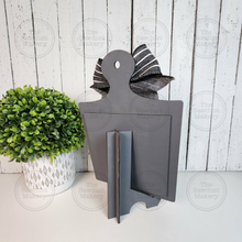 Load image into Gallery viewer, Breadboard Bead Trim 4.25 inch Sign Holder | Interchangeable Sign Holder | Breadboard Frame SVG | Laser Cut File | Interchangeable Frame
