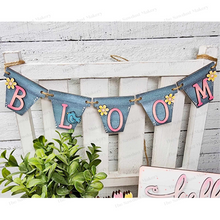 Load image into Gallery viewer, Hello Spring Tiered Tray SVG File | Spring svg  | Laser Cut File | Glowforge | Spring SVG File | Bloom SVG | Flowers | Spring Truck
