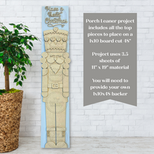 Load image into Gallery viewer, Sweet Christmas Nutcracker Porch Leaner SVG File | Laser Cut File | Nutcracker Porch Leaner | Nutcracker SVG | Christmas SVG
