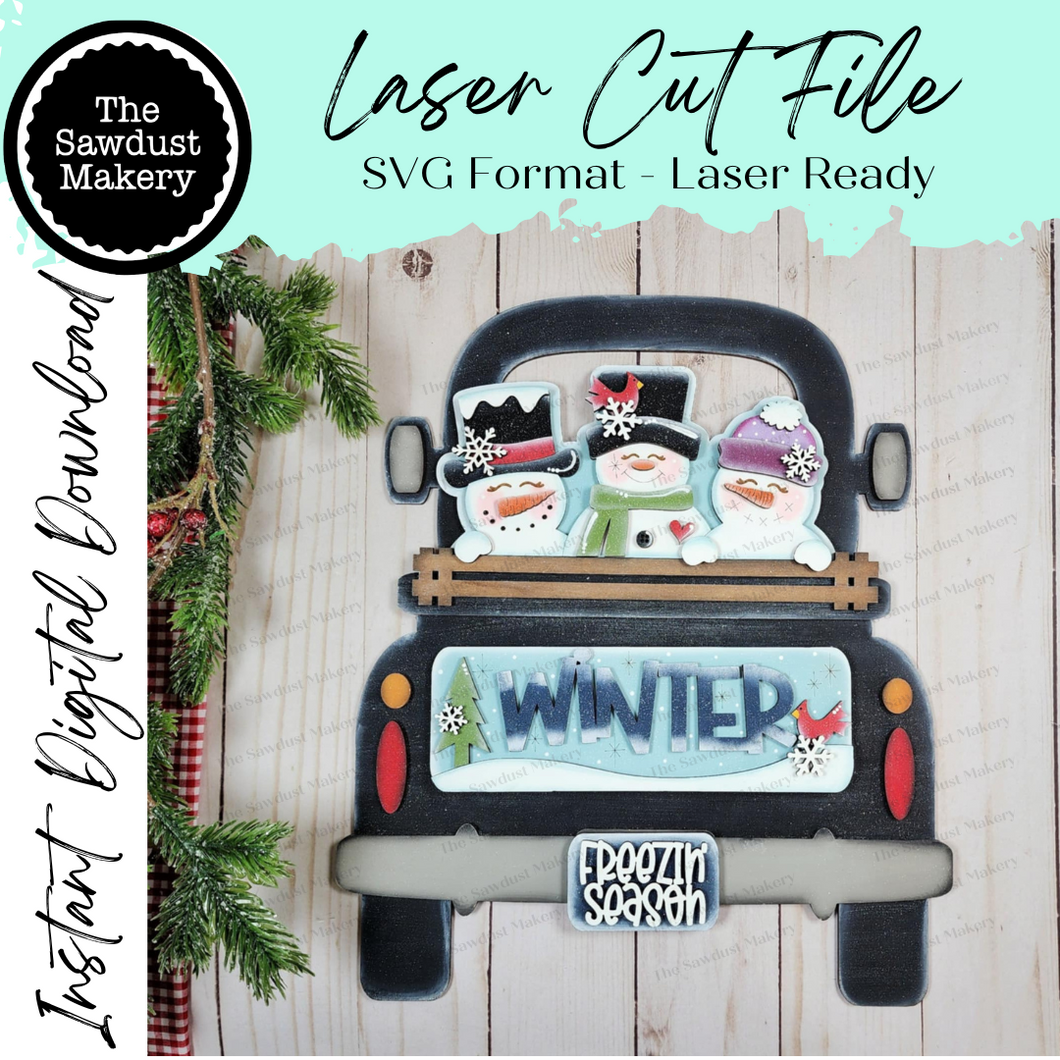 Add-on for Interchangeable Farmhouse Truck SVG | 12