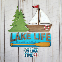Load image into Gallery viewer, Add-on for Interchangeable Farmhouse Truck SVG | 12&quot; and 24&quot; Truck SVG | Lake Life Truck Insert | Summer Lake Truck
