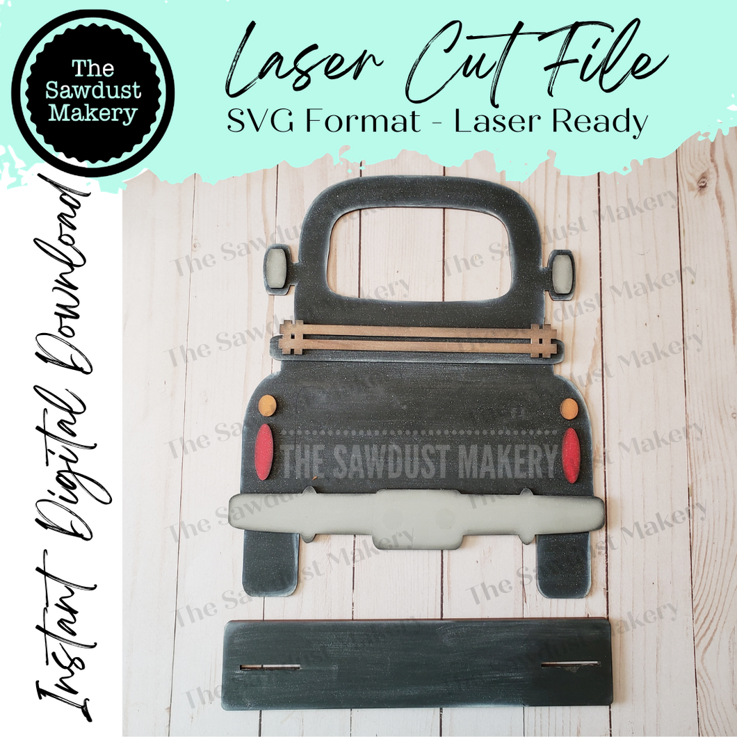 Farmhouse Truck SVG  | Interchangeable Farmhouse Truck Starter | 12