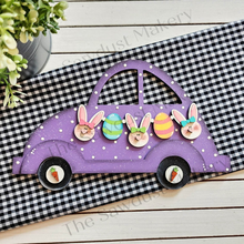Load image into Gallery viewer, Add-on for Interchangeable Car Svg | Interchangeable Car SVG | Easter Car SVG | Bunny Bug | Easter Interchangeable SVG
