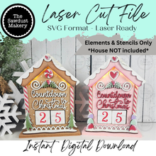 Load image into Gallery viewer, **Countdown House Components &amp; Stencils Only**
