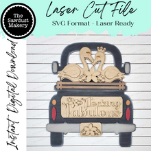Load image into Gallery viewer, Add-on for Interchangeable Farmhouse Truck SVG | 12&quot; and 24&quot; Truck SVG | Flamingo Truck | Summer Truck Interchangeable SVG
