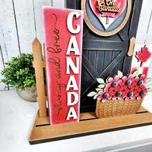 Load image into Gallery viewer, Barn Door Insert Add-on | Canada Barn Door Insert | Seasonal Interchangeable Bundle | SVG Laser Cut File | Barn Door Farmhouse Decor
